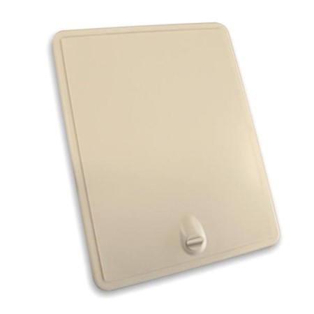 ACCESS DOOR AND FRAME Coin LOCK CREAM