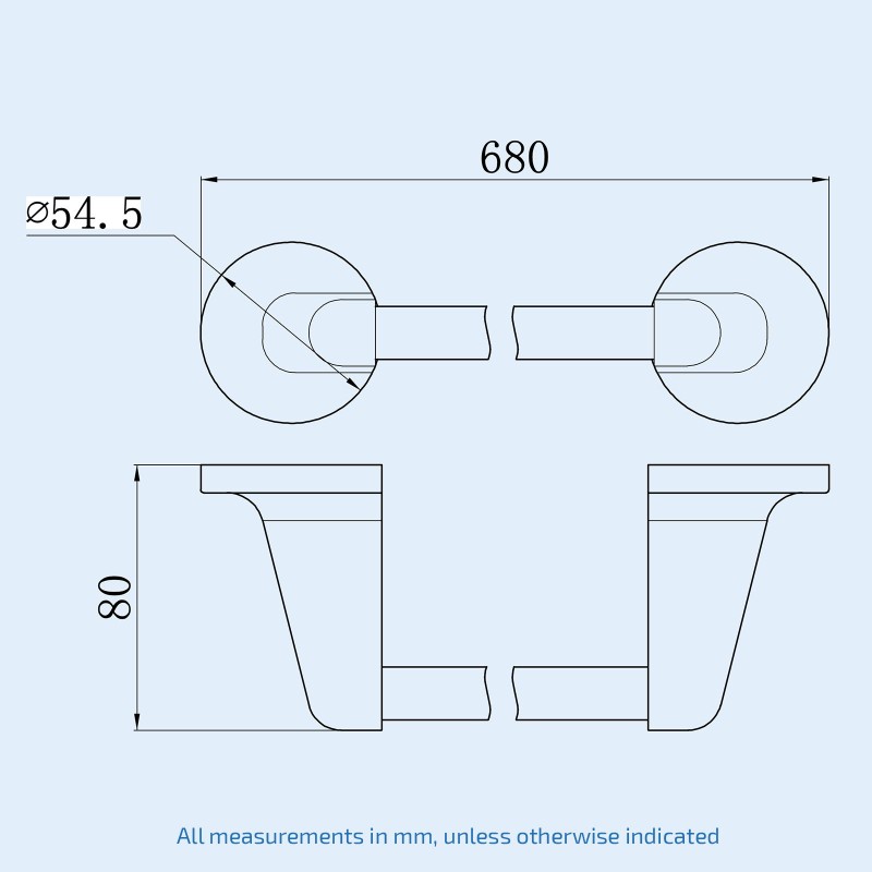 6 Piece Bathroom Accessory Set
