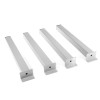 Metal Legs Set Of 4 Grey 280mm High