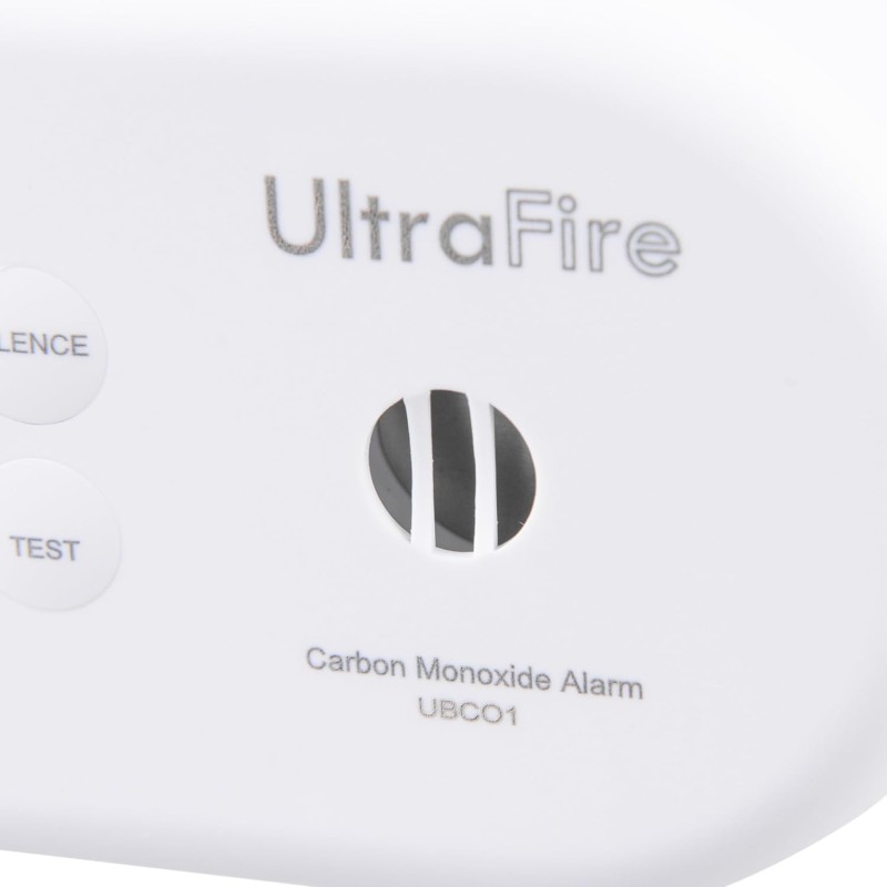 UltraFire 10 Year Life LED Carbon Monoxide Alarm 