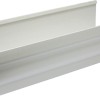 Crown Ogee Gutter White 2m
