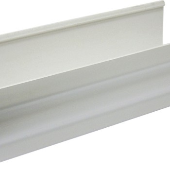 Crown Ogee Gutter White 2m