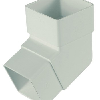 Square Line Offset Bend - White