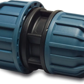 MDPE Reducing Coupler 20mm x 25mm