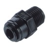 Push Fit 12mm x 1/2" BSPT Male Connector
