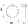 Ascot Towel Ring