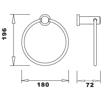 Ascot Towel Ring