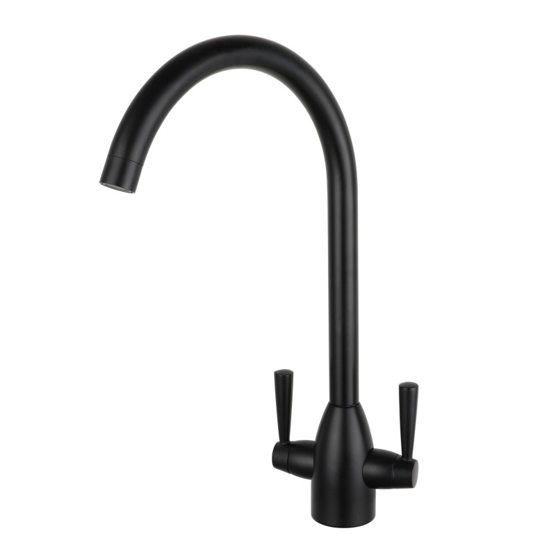 Fornham Kitchen Mixer Tap Black