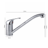 Joy Economy Kitchen Sink Mixer Tap Chrome