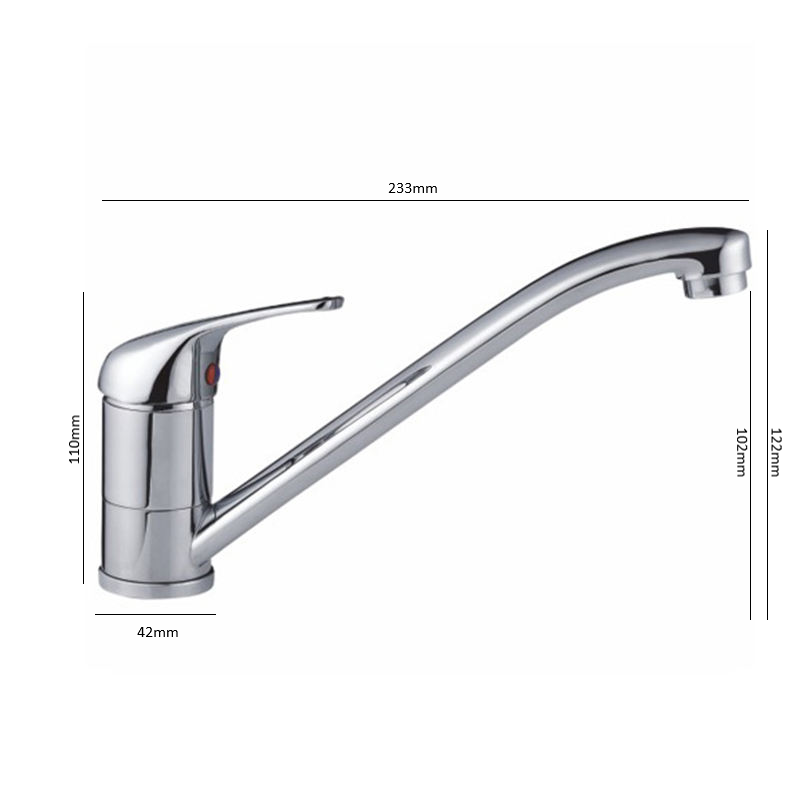 Joy Economy Kitchen Sink Mixer Tap Chrome
