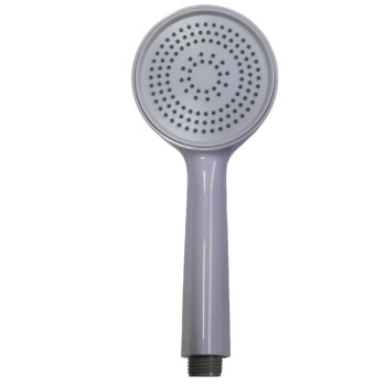 ABS High-Impact Shower Head White