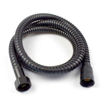 Shower Hose 1.5m 1/2" Black