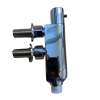 V100 Vertical Shower Mixer Side Valve 45mm Centres