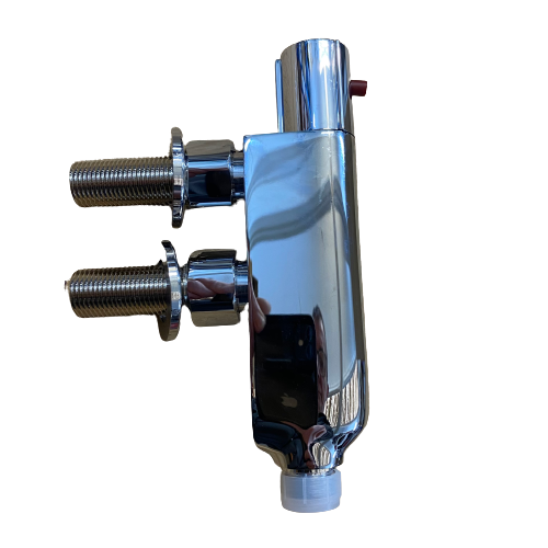 V100 Vertical Shower Mixer Side Valve 45mm Centres