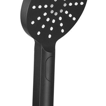 Matt Black 3 Mode Shower Head