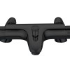 Nowton Thermostatic Bath Filler Shower Valve Black