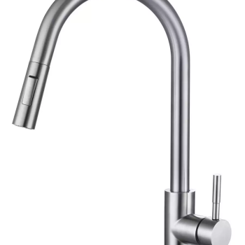 Pull Out Kitchen Mixer Stainless Steel 