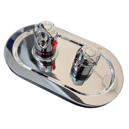 Concealed Thermostatic Mix Valve Chrome