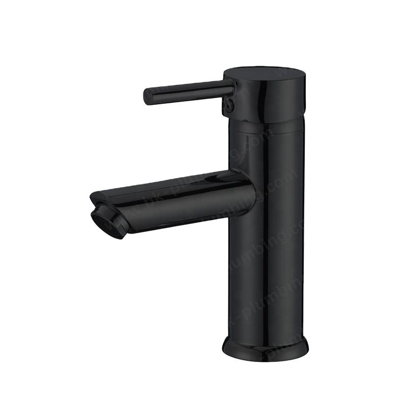 Ampton Stainless Steel Basin Mixer Black