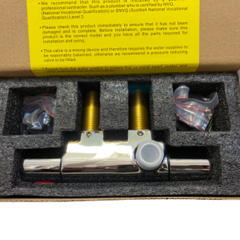 V200 Alternative Horizontal Shower Mixer with 45mm Fixing Centres