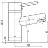 Risby Mono Basin Mixer  
