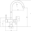 Beyton Kitchen Mixer Tap