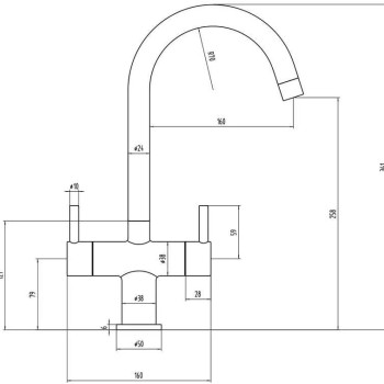 Beyton Kitchen Mixer Tap