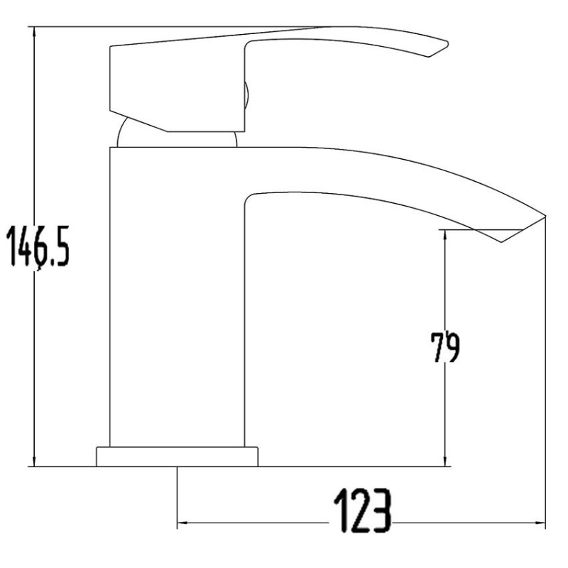 Walsham Mono Basin Mixer 