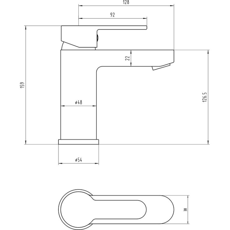 Felsham Basin Mixer 