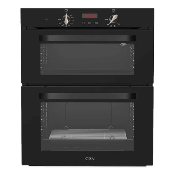 CDA DG595BL LPG Double Oven Black 