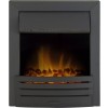 Ruby Electric Fire in Black with Remote Control