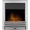 Ruby Electric Fire in Chrome with Remote Control