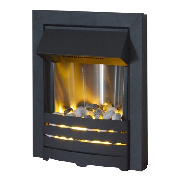 Sapphire Electric Fire in Black