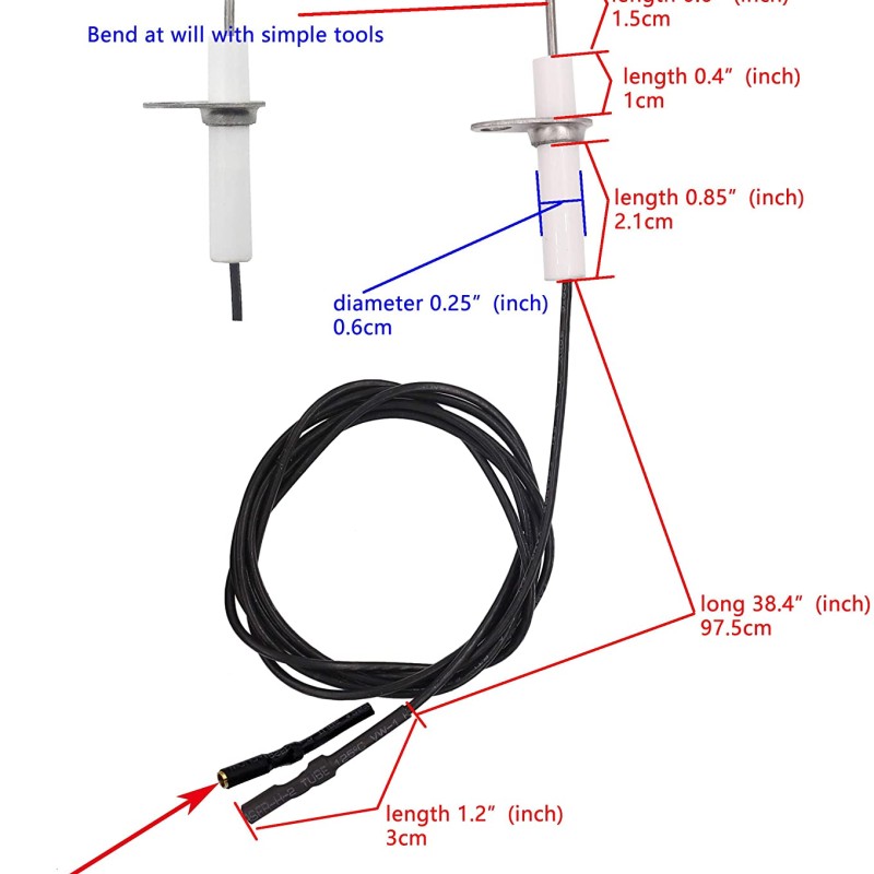 Universal electrode and ignitor