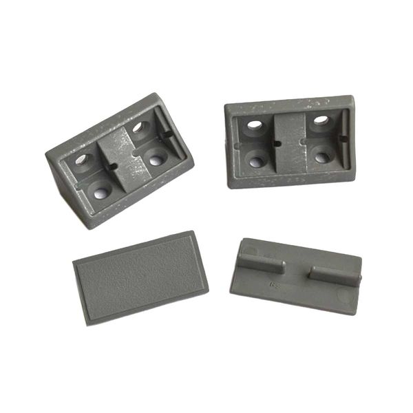 Corner Joint Double Mid-Grey