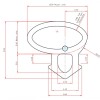 Oversize Offset Bubble Seal Per Metre