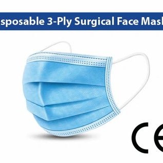 Nuur 3 Ply Face Mask CE Approved Pack 50
