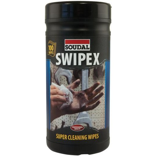 Soudal Swipex Wipes 100 Tub