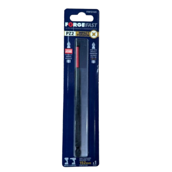 ForgeFast Impact Bits PZ2 x 152mm Card of 2