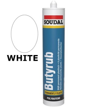 Soudal Butyrub Sealant (Seamseal CV)  White