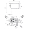 Eltherington Black Flag Hinge June 2016 Onwards CDHHIN19205BL