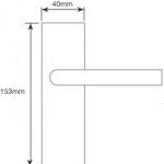 ELLBEE EUROLOCK DOOR HANDLES - Aluminium
