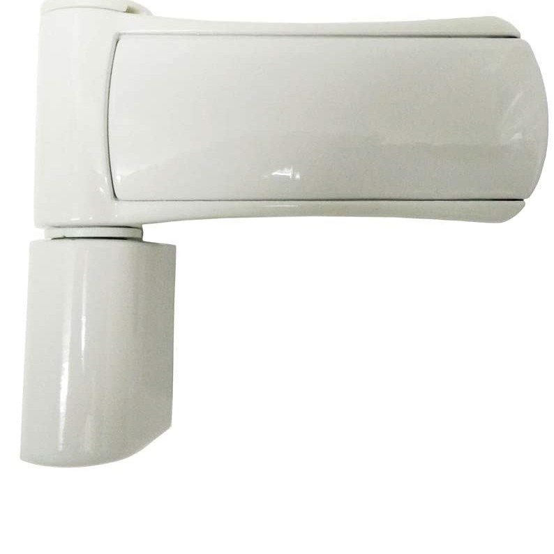 3D Adjustable UPVC Flag Hinge White