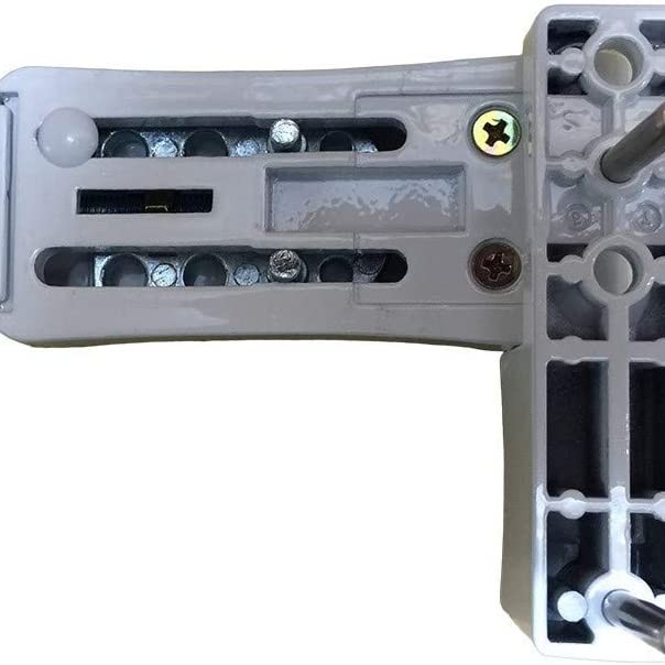 3D Adjustable UPVC Flag Hinge White