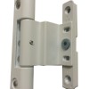 Adjustable Rebated Butt Hinge 9-16mm All-In-One White