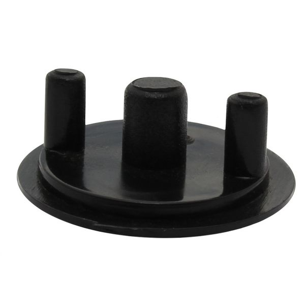 ELLBEE TOP HAT HINGE COVER Black