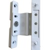 Adjustable Rebated Butt Hinge 9-16mm All-In-One White