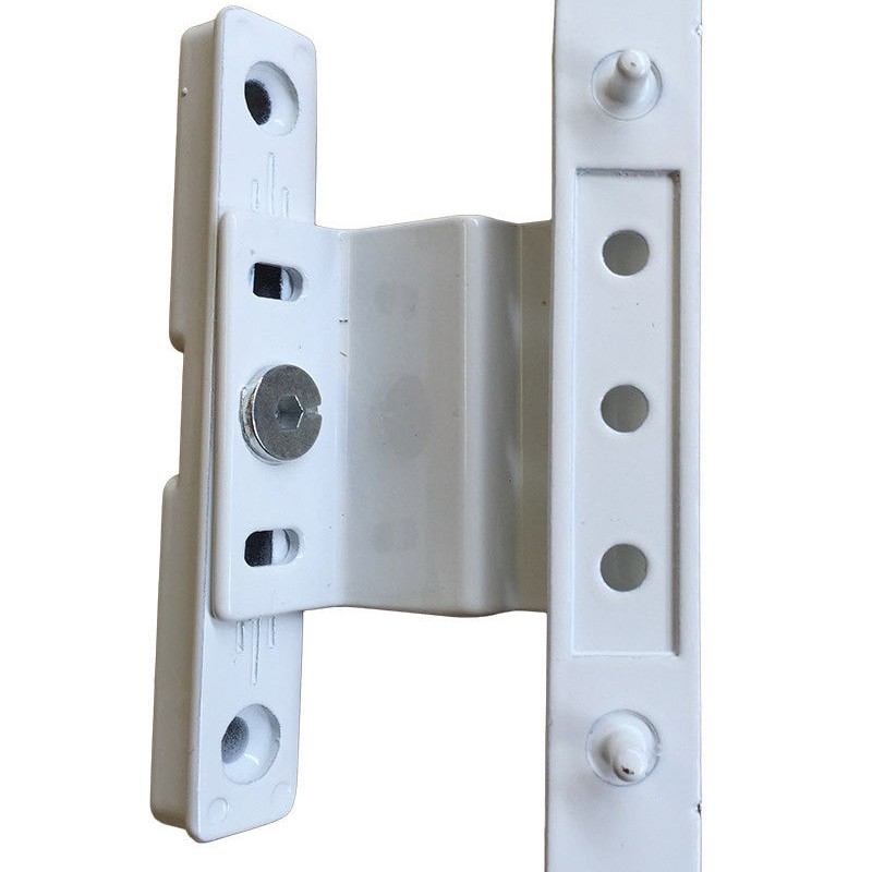Adjustable Rebated Butt Hinge 9-16mm All-In-One White