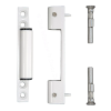 UPVC Butt Hinge WMS Style White Flat