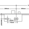 MECHANISM FOR UPVC DOOR 4 ROLLER TYPE 